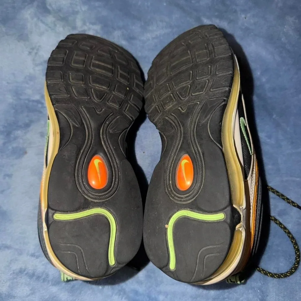 Nike Air Max 97 multicoloured trainers. Men Size US 8
